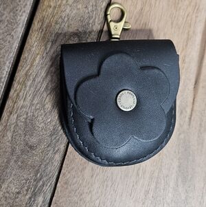 Portland Leather Goods Petunia Pouch Smooth Black